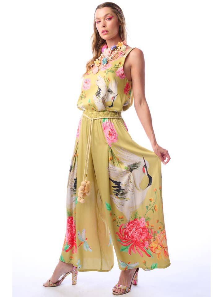 Mustard The Legend Of The Crane Pants for wholesale on Faire4