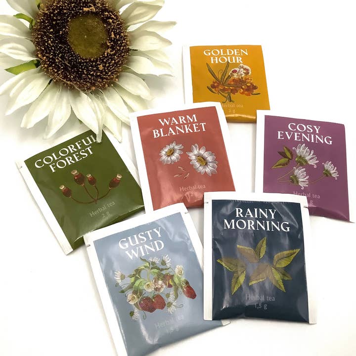 All Little Cute Things - Wholesale Tea Bags - Winter theme tea party favors Assorted flavors