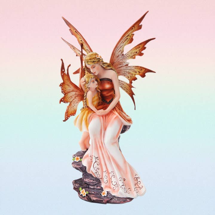Fée mère et son bébé pour la vente par Pacific Trading