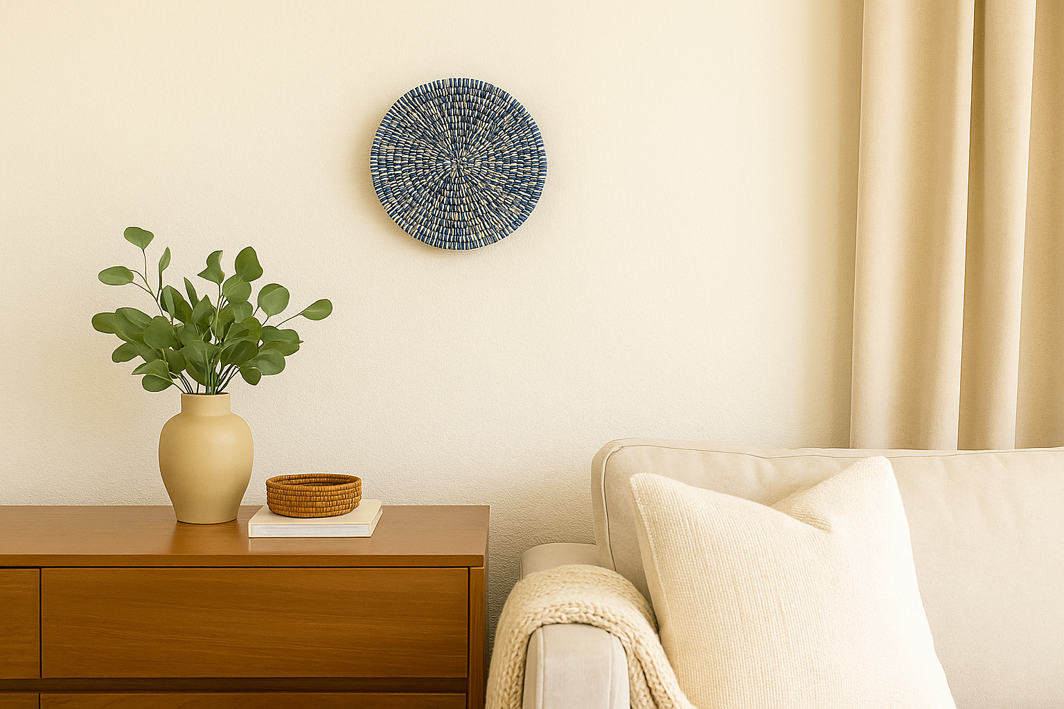 Crazy Love Africa - Wholesale Basket - Blue Swirl Basket2