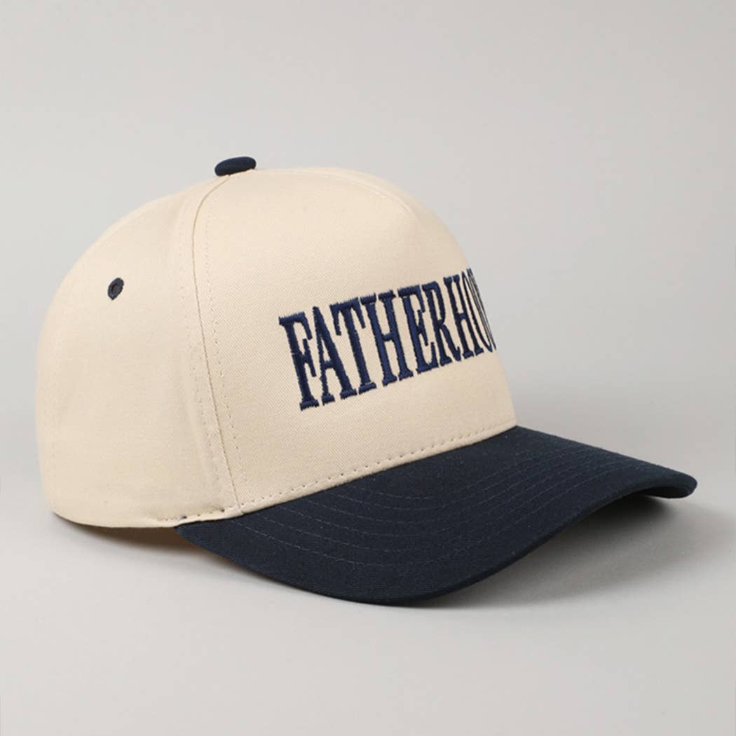 Fashion City - Wholesale Trucker pet - Heren - FATHERHOOD Geborduurde Tweekleurige Truckerpet19