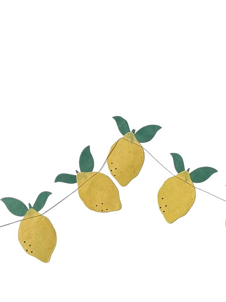 Guirlande en papier de 1,8 m, citrons pour la vente par Giftsland