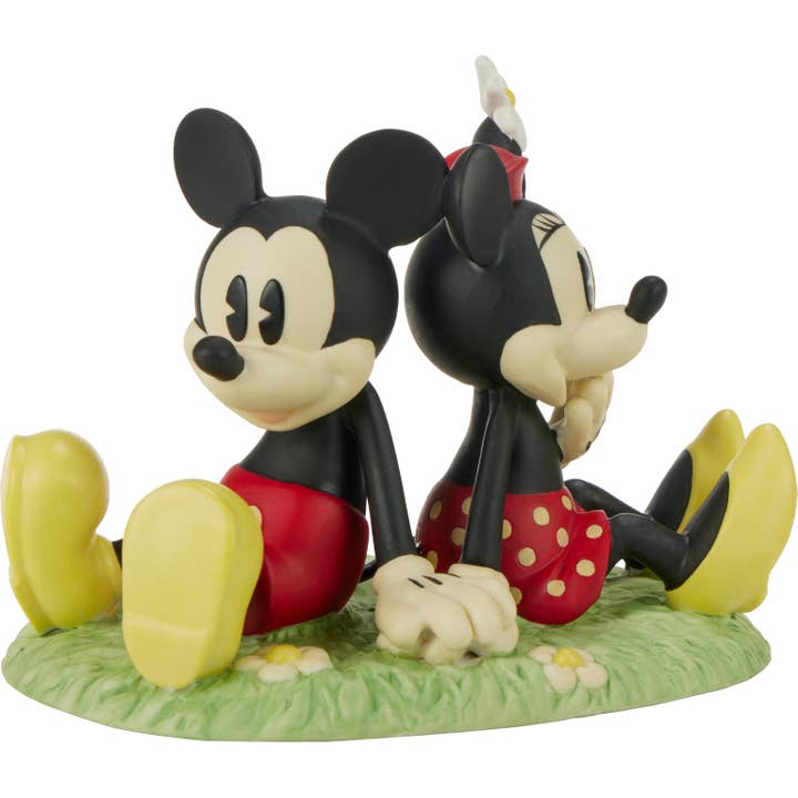 Precious Moments - Wholesale Decorative Figurine - Disney Mickey & Minnie Back-to-Back Figurine