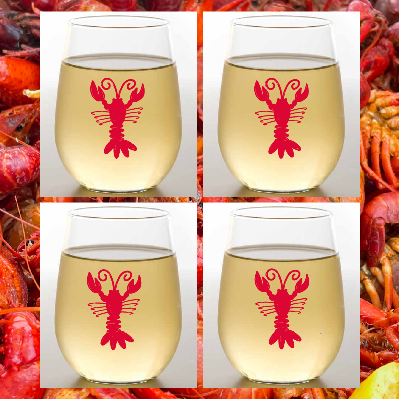 Wine-Oh! - Wholesale Wine Glass - CLOSEOUT LOUISIANA Assorted Unbreakable Plastic Wine Glasses16