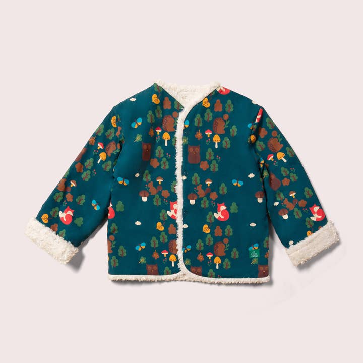 Enchanted Forest Reversible Cosy Jacket for wholesale on Faire
