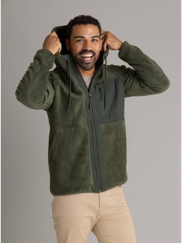 LIV Outdoor - Wholesale Hoodie - Men's - Men's Subzero Heavy Fleece Full Zip Hoody2