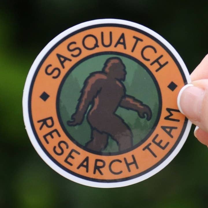 Sasquatch Research Team Bigfoot Sticker for wholesale by Squatchy