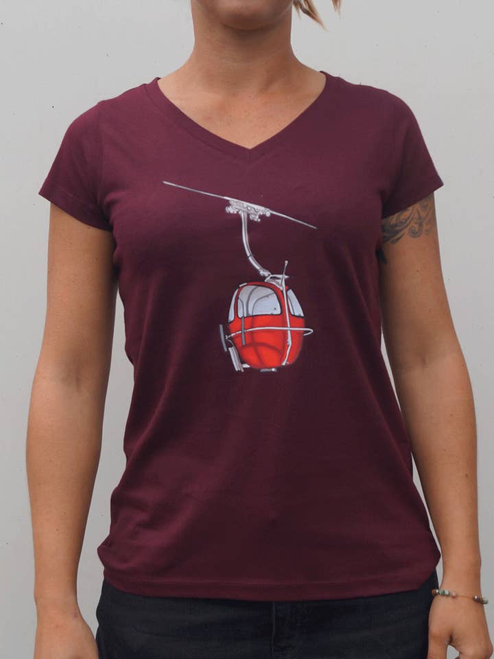 Hot Savoie 74 - Wholesale Screen Printed T-Shirt - Women's - Women's T-shirt - Gondola0