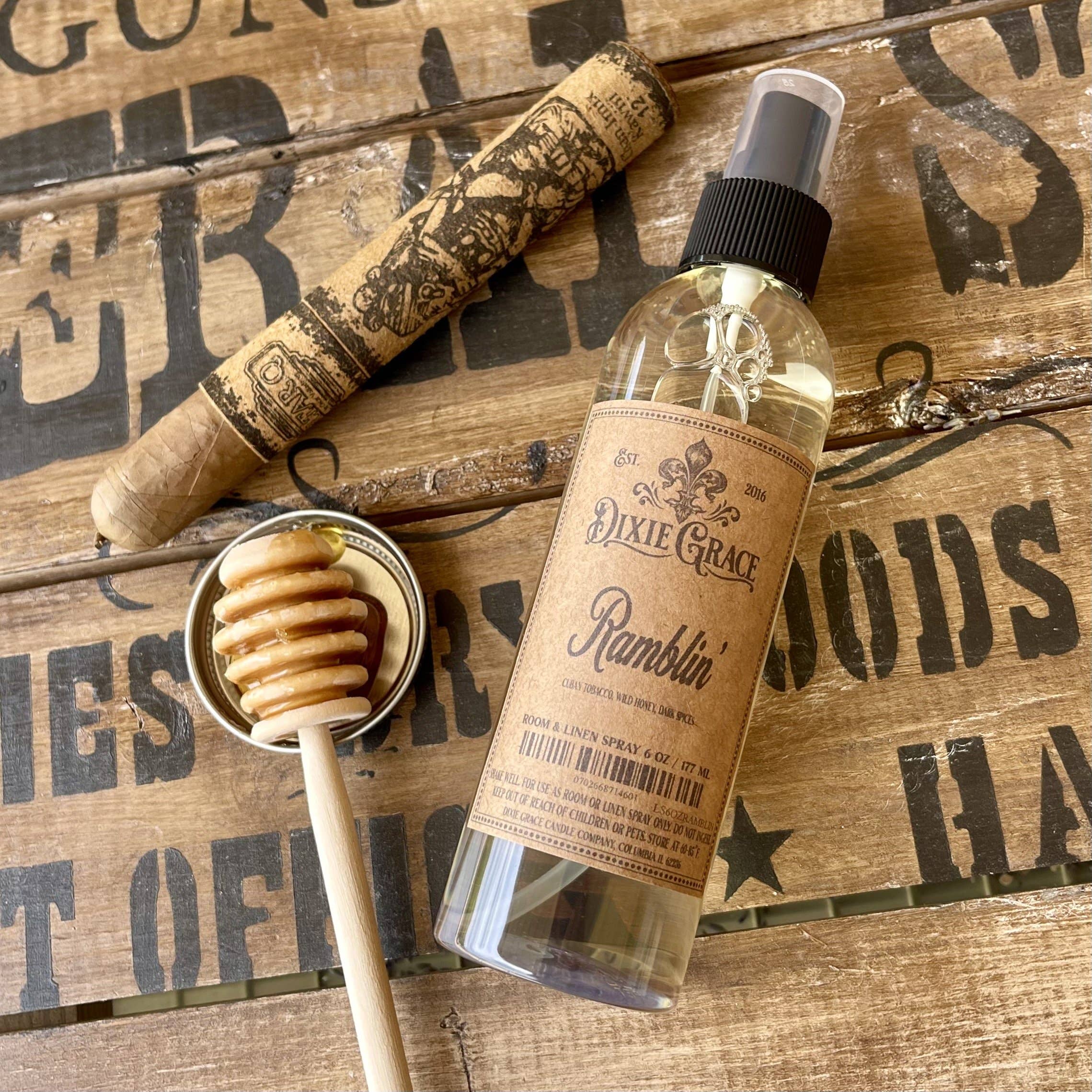 Teakwood & Tobacco– 7.75 fl oz Room & Linen Spray