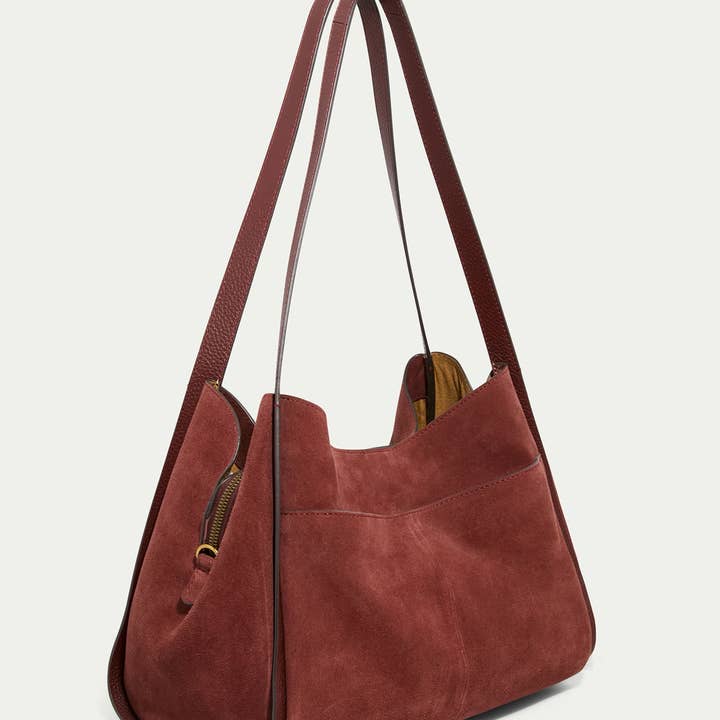 American Leather Co – Sacola - Mulher por atacado – Saco Triplo de Entrada Auburn4