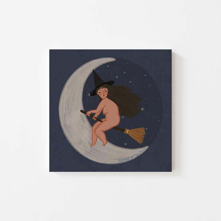 Witchy Woman Giclee Art Print for wholesale by Mother of the Moon