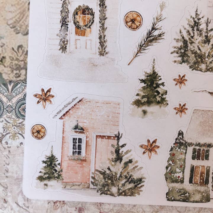 Chapteries - Wholesale Sticker - Back Home for Holidays Sticker Sheet1