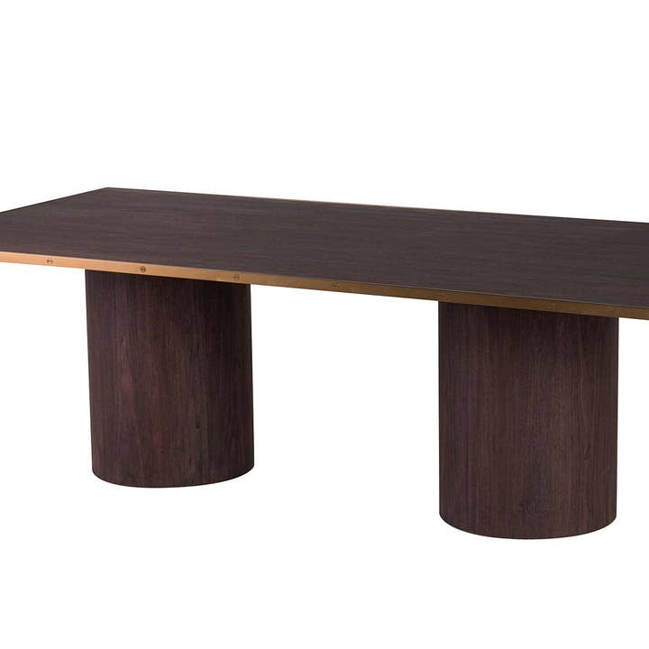 Matbord MDF rostfritt stål Noblesse 240 x 120 x 76 cm för wholesale av Ethan Chloe - GARPE GROUP - GARCIA PÉREZ Y CÍA S.L.