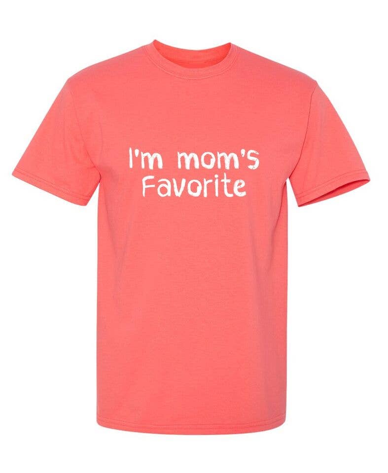 Feelin Good Tees - Wholesale Screen Printed T-Shirt - Women's - I'm Mom's Favorite.9