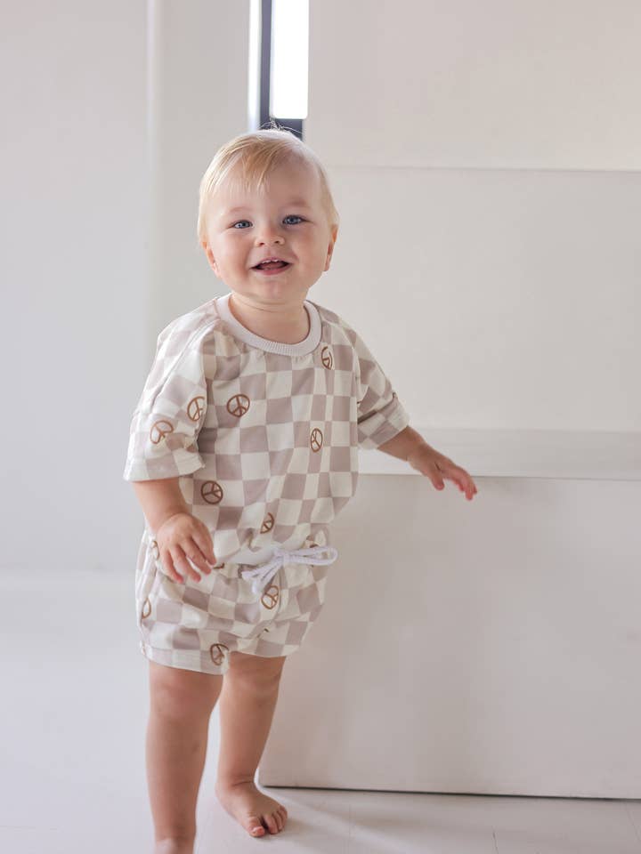 Celebrate Your Tribe - Wholesale Top & Short Set - Kids - Peace Out Short Set3