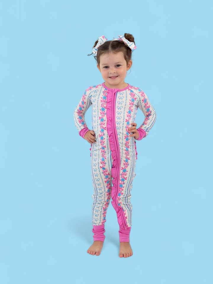 Dream Big Little Co. - Wholesale Jumpsuit - Baby - PETITE POSIE DREAM RUFFLE ROMPER9