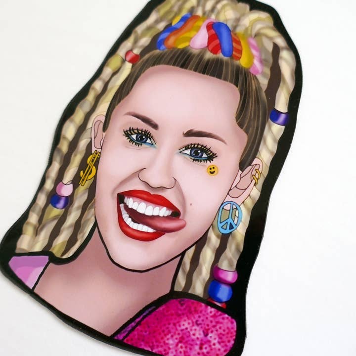 THE PAPER IDOLL – wholesale Magnet – Miley Cyrus magnet, kändisvaror, Miley Curus fangåva2