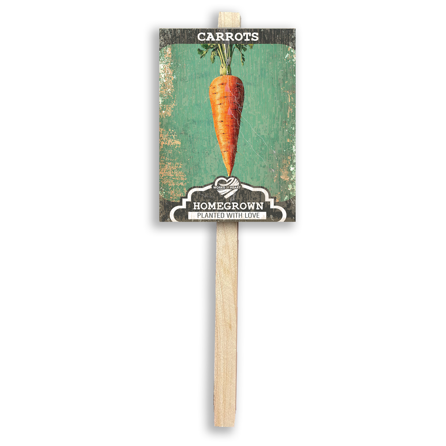 Works of Heart - Wholesale Garden/Lawn Stake - Vintage Vegetable Garden Markers3
