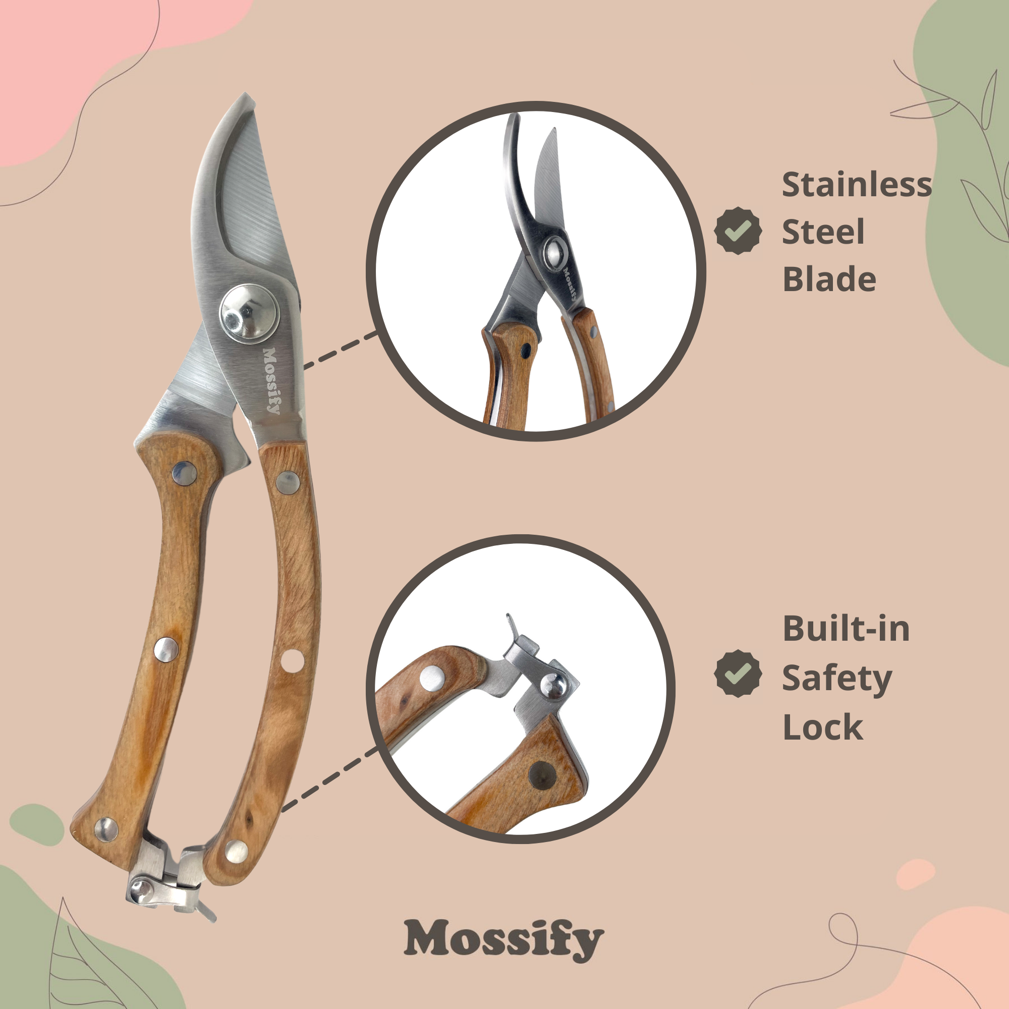 Mossify - Wholesale Garden Tool - Garden Utility Shears – Multi-Cut Tool for Indoor & Outdoor6