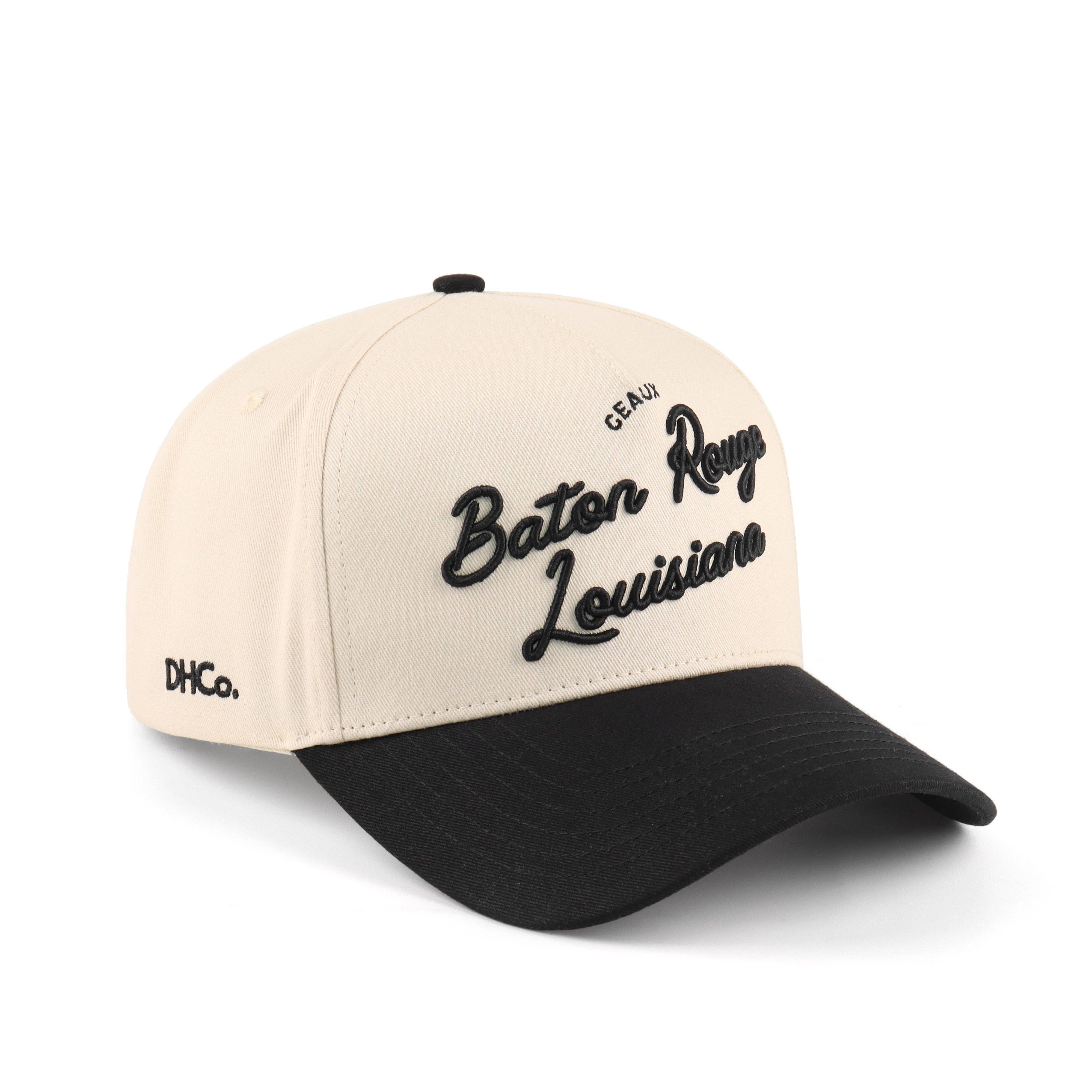 The "Baton Rouge" Script Hat for wholesale by Destination Hat Co.