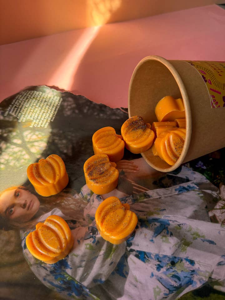 Sojawachsschmelzen in Kürbisform für den Großhandel von Gokican