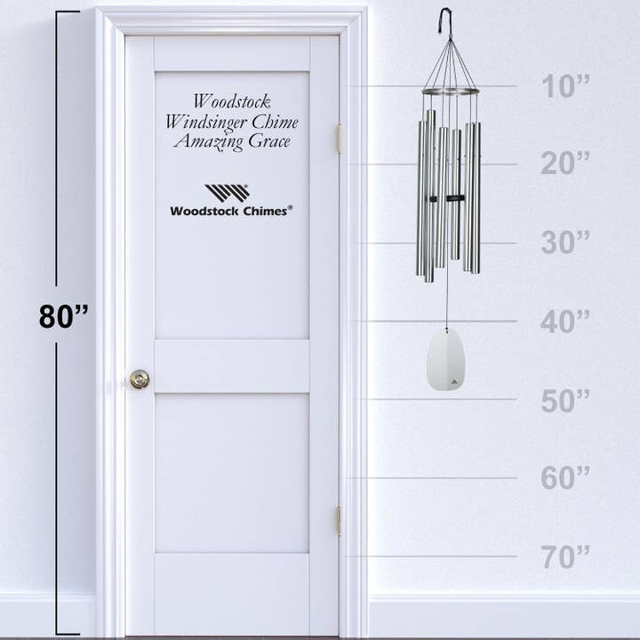 Woodstock Chimes - Wholesale Wind Chime - Woodstock Windsinger Chime™ - Amazing Grace®