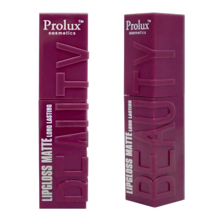 PINEAPPLE Beauty - Wholesale Lip Gloss - Prolux K-418B Long Lasting Matte Lip Gloss - 24 pcs