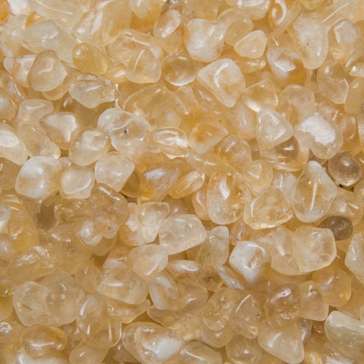 Tumbled Citrine - XS - A Grade - Brazil (1 lb) for wholesale by Fantasia Mining