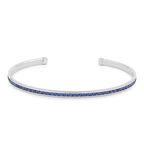 Maya J - Wholesale Cuff Bracelet - Stackable Birthstone Open Cuff Bracelet - Single / Refill20