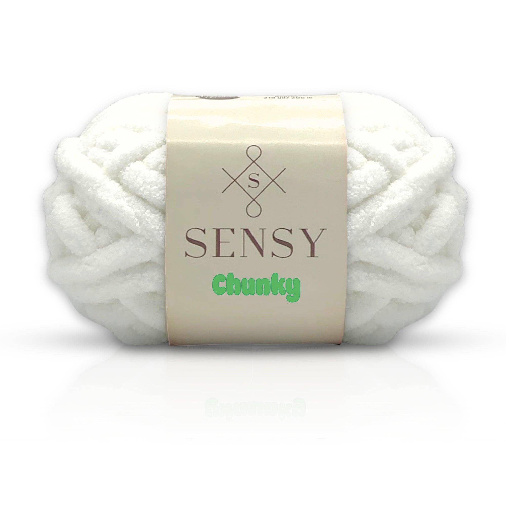 Sensy - Wholesale Yarn - Sensy Chunky Yarn, Blanket Yarn, 7 oz, 28 Yards, Gauge 7 Jumbo4