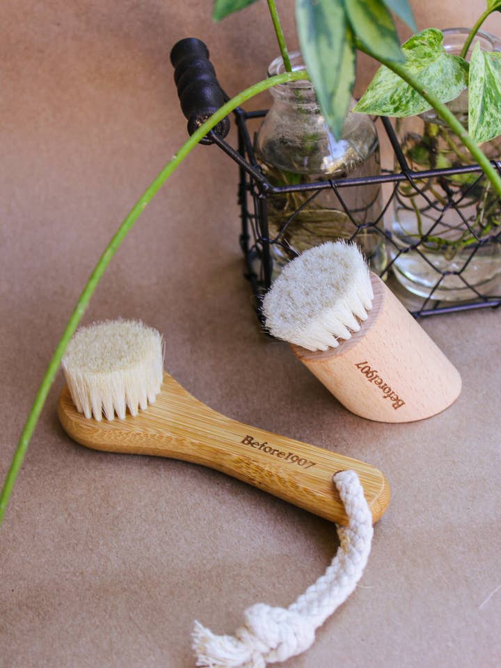 Dry-wet Face Brush for wholesale by Before1907