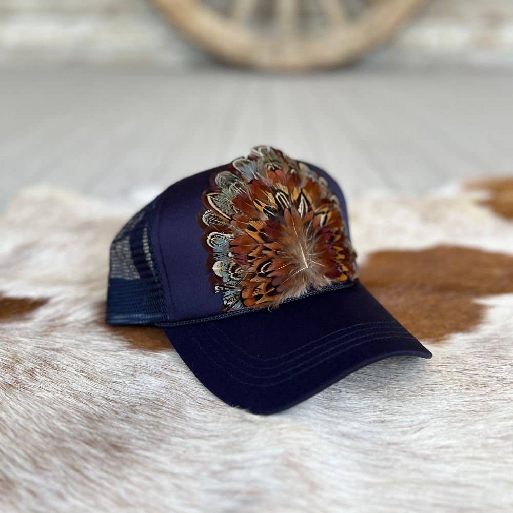 Willow Lane Hat Co. - Wholesale Trucker Hat - Women's - Feathered Trucker Caps4