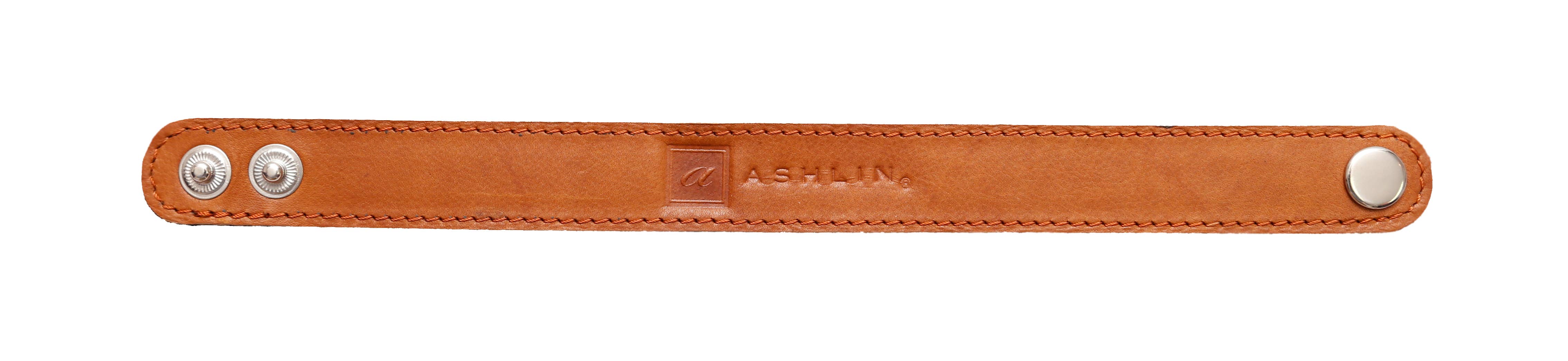 Ashlin Leather Boutique - Wholesale Bangle Bracelet - ASHLIN® SLIM BRACELET - 0.8 INCHES WIDE - STANDARD LENGTH5