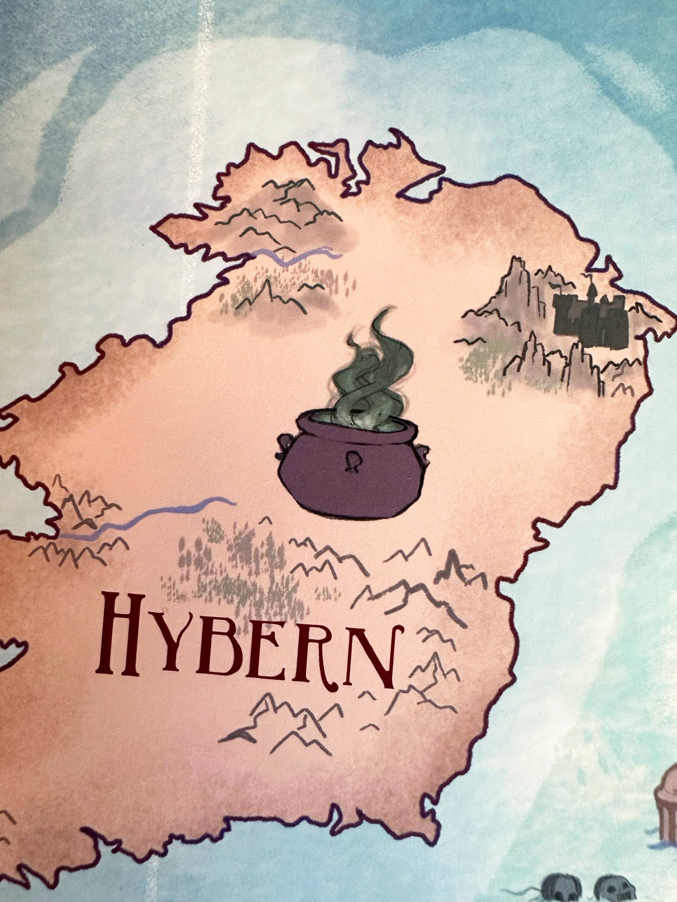 Awkward Affections – wholesale Art print – Prythian Map // Fantasy Landscapes // ACOTAR // Book Art8