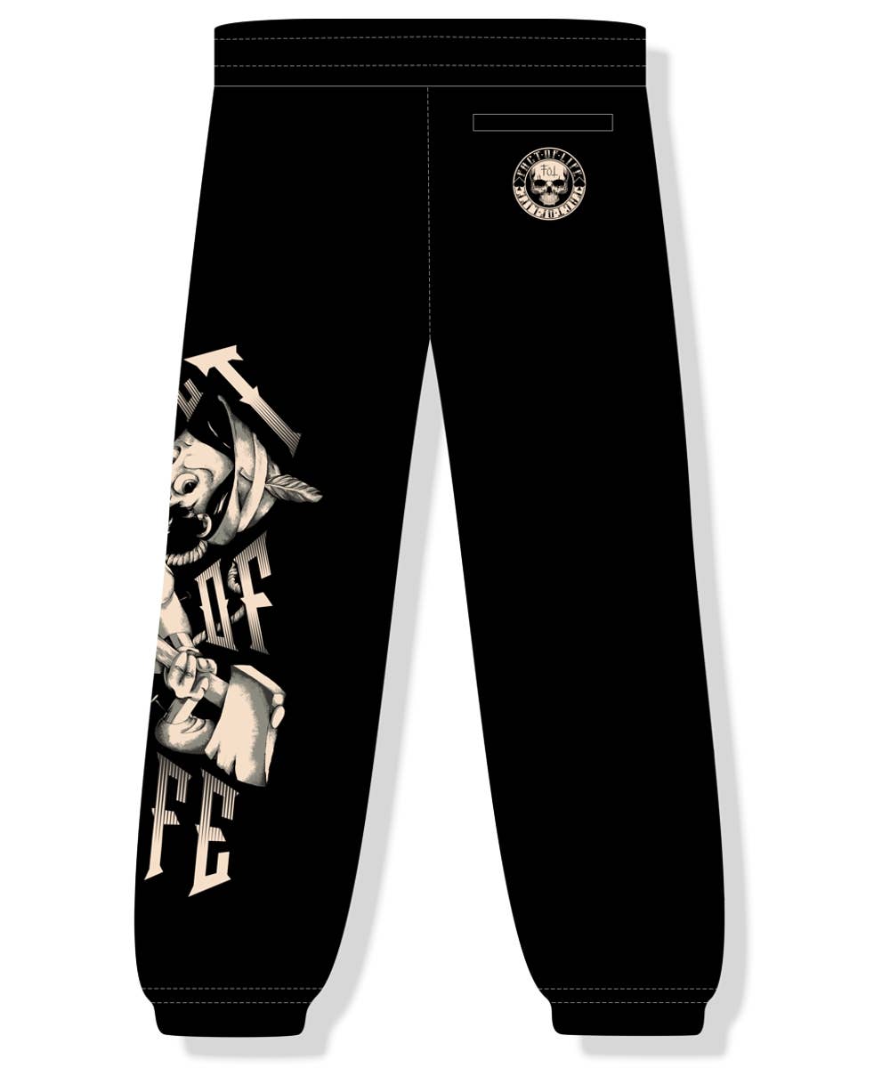Fact of Life - Vente Pantalon de survêtement/de jogging – homme - Fact of Life Pantalon de jogging "Sinners" JH-13 noir2