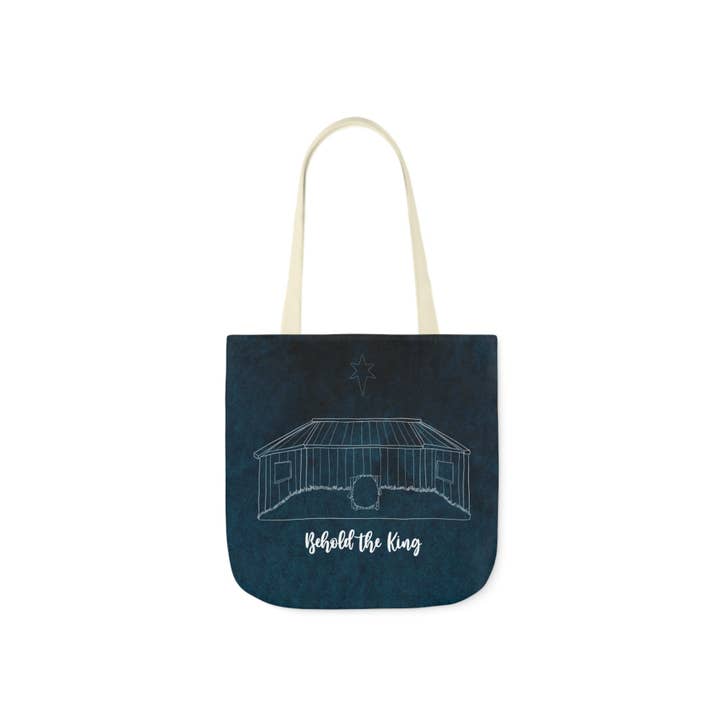 Friends of the Faith - Wholesale Tote Bag - Women's - Behold the King Canvas Tote Bag