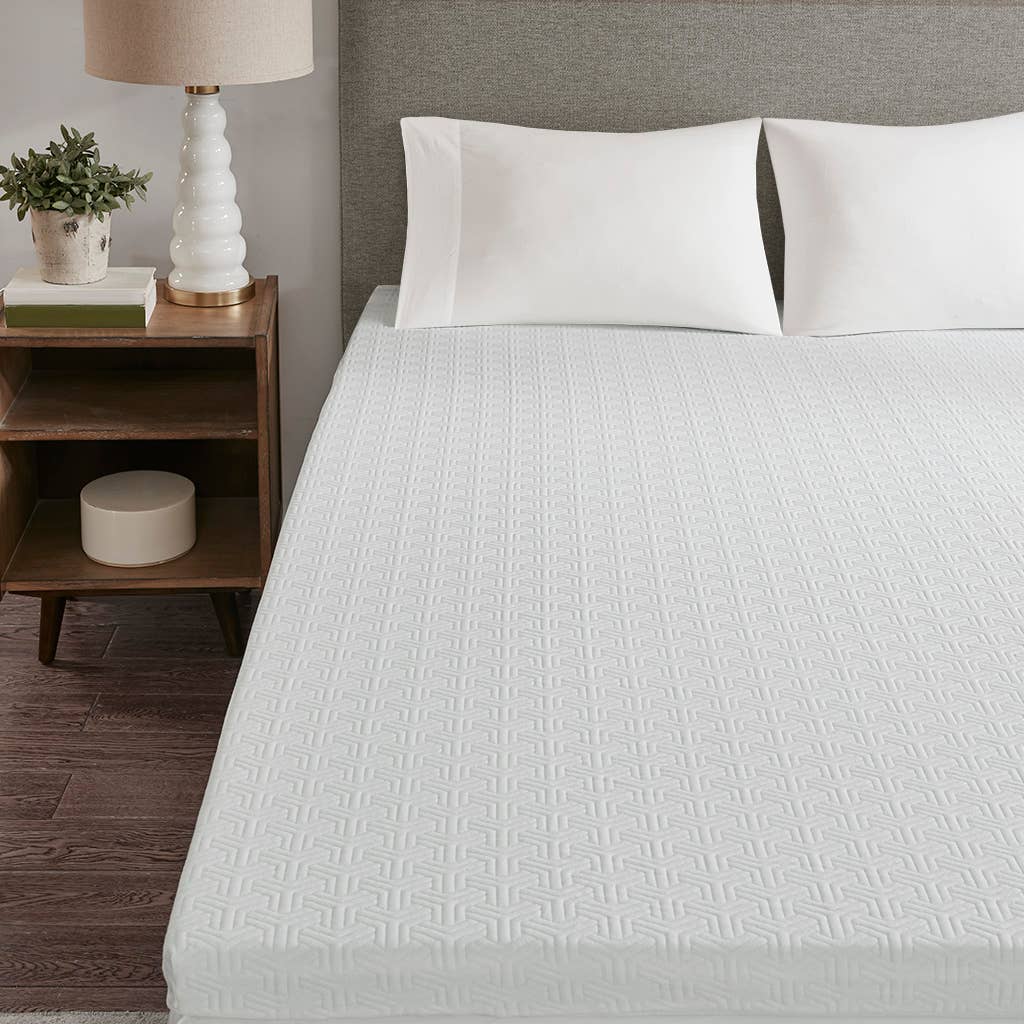 Olliix - Wholesale Mattress Pad/Protector - 3M Scotchgard Gel Memory Foam Mattress Topper 2"/3"/4"7