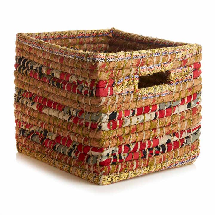 Large Chindi Wrap Basket for wholesale by SERRV International