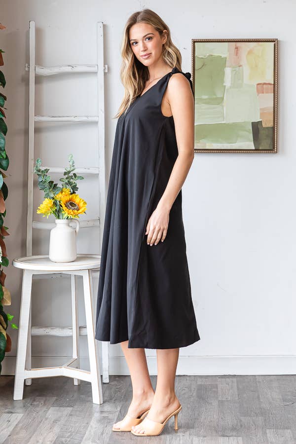 miroh - Wholesale Dress - Women's - KNOT DRESS MIDI DRESS 5