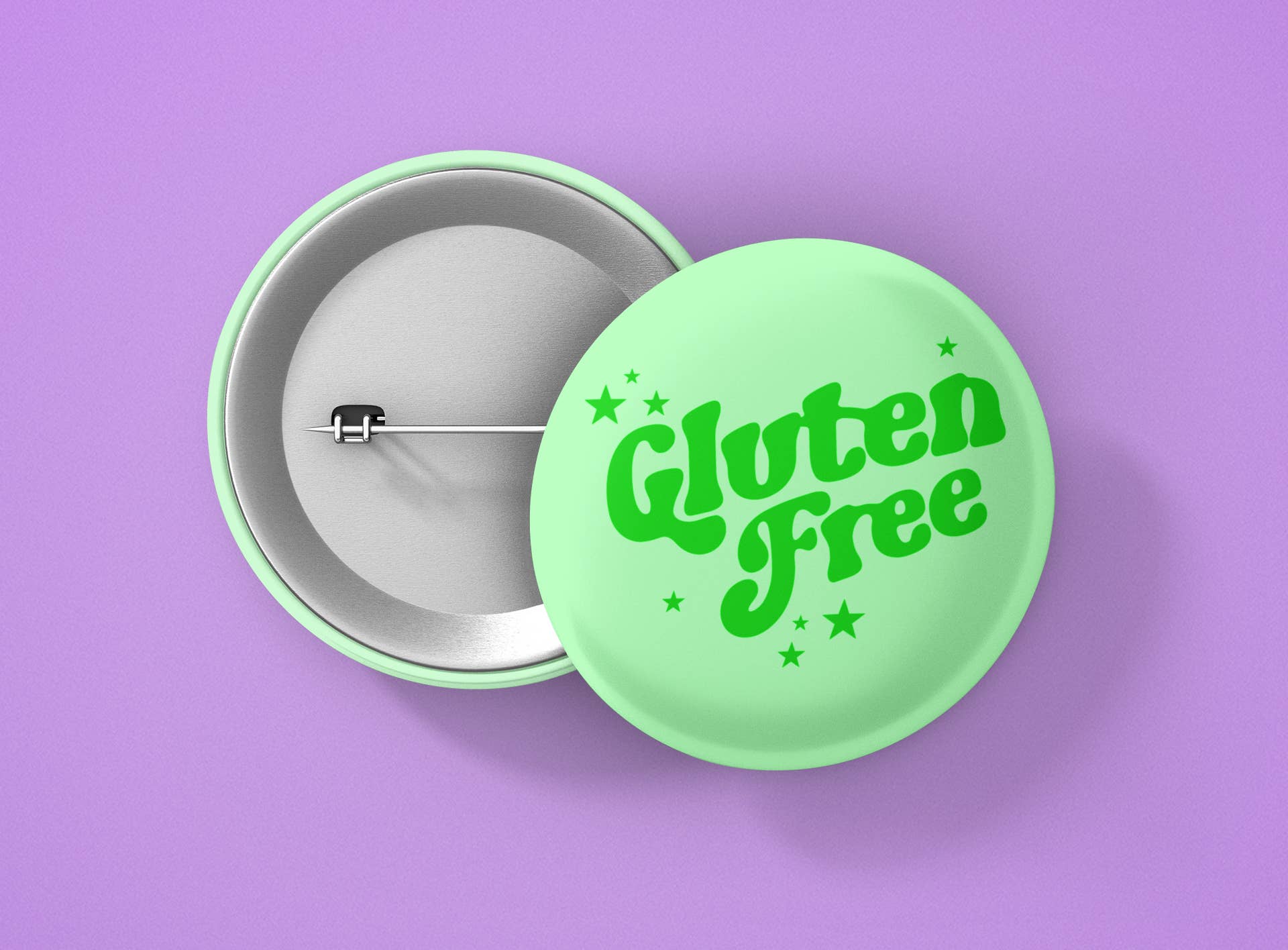 The Witch Crafter - Wholesale Lapel Pin/Button - gluten free 1.5inch round buttons