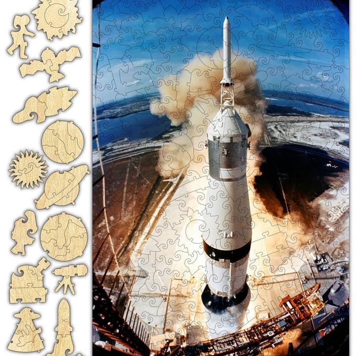 Puzzle Apollo 11 per la vendita all'ingrosso da parte di Green Tree Jewelry