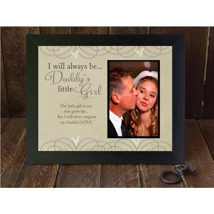 The Grandparent Gift Co. Inc. - Wholesale Picture frame – Child & baby - Daddy's Girl Sentiment Picture Frame for Dads: 8x10 USA 47012