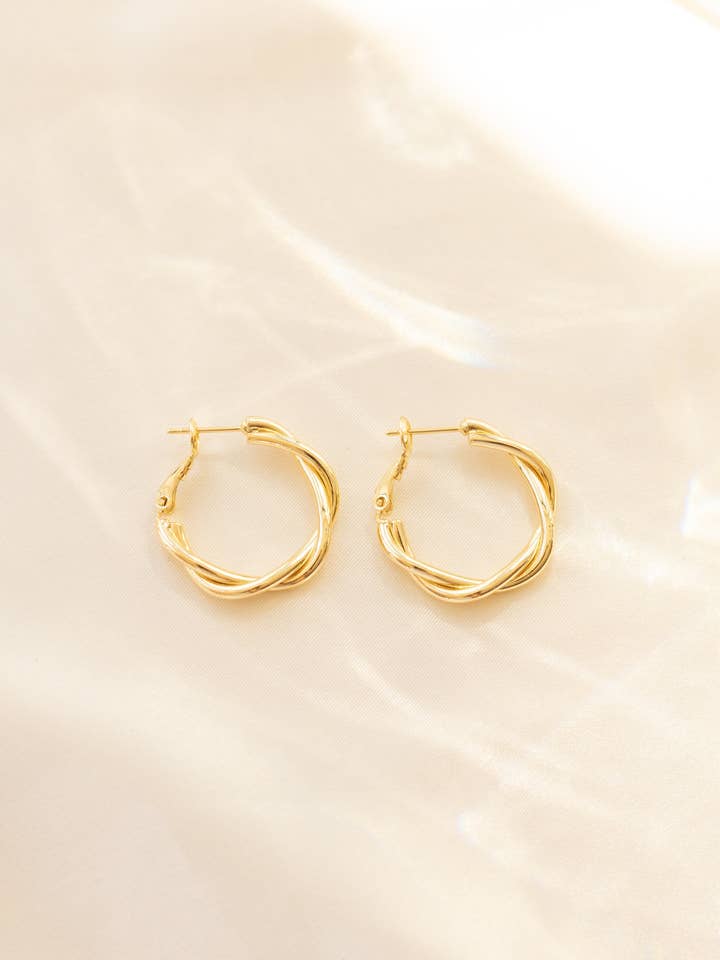 Brooklyn Hoops for wholesale by falling for dainty