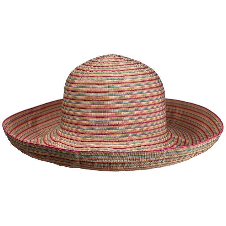 Women's Ribbon Roller for wholesale by San Francisco Hat Company