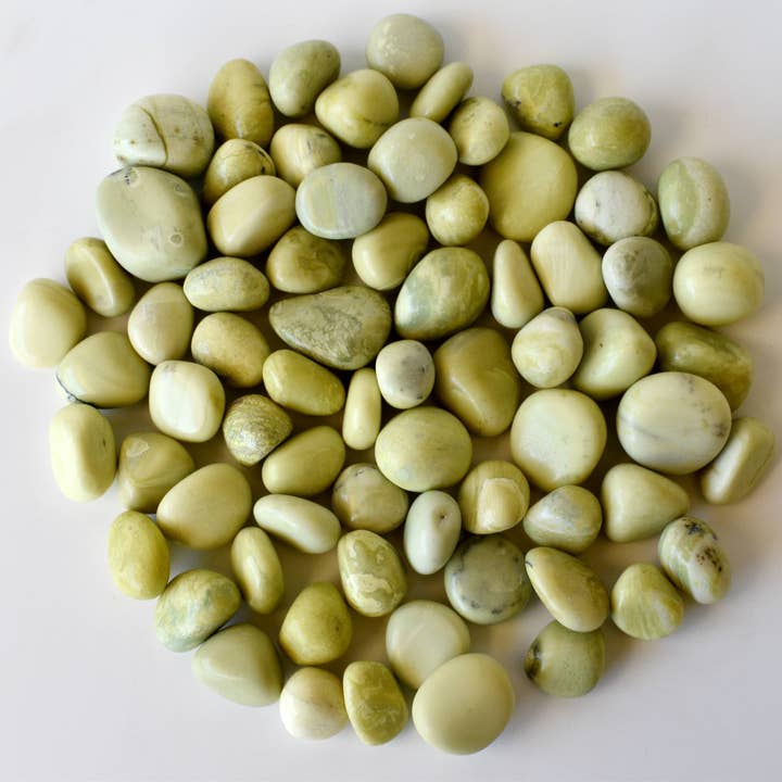 Soothing Crystals - Wholesale Spiritual Stone/Crystal - Serpentine Tumbled Stones Healing Stones 100G to 1KG7