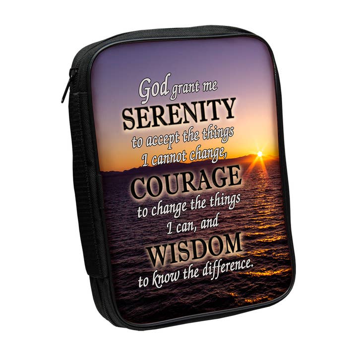 Positive Image Gifts - Wholesale Bible Cover - 81466: Bible Cover: Serenity Prayer **