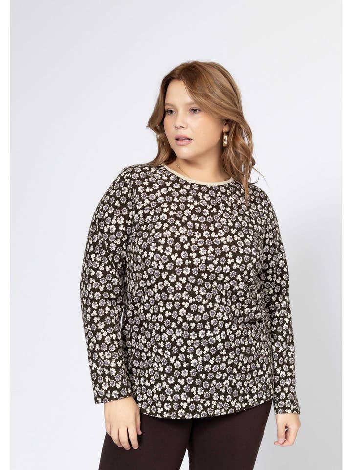 241391 - T-shirt med tryck Höst Vinter Kollektion Stora Storlekar för wholesale av Teresa Cardoso Oliveira