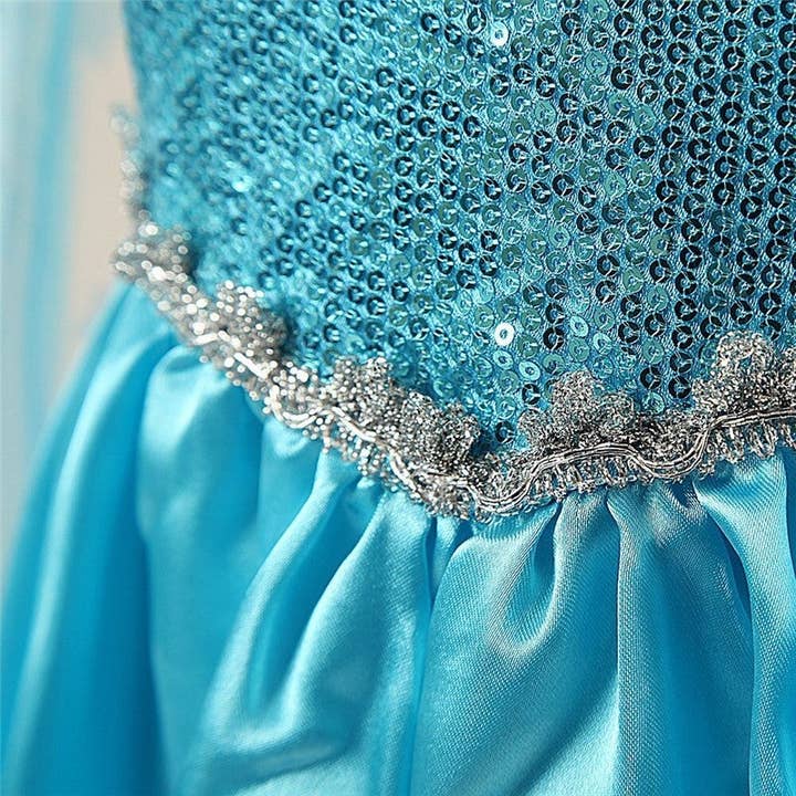 Ekartini - Wholesale Costume - Kids - Elsa Princess Dress For Children's Colorful Cosplay5
