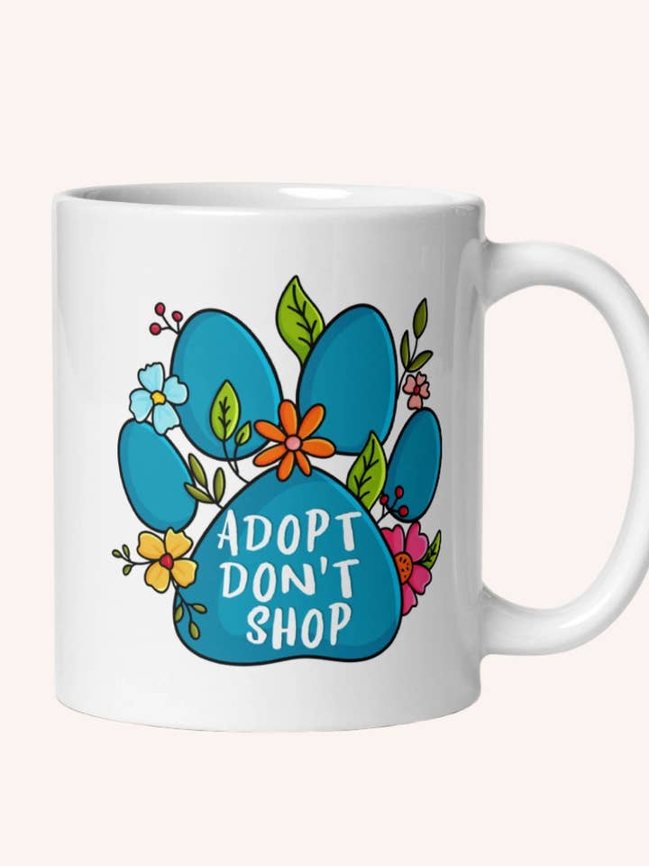 Paw Print Mug for wholesale by Mutty Prints