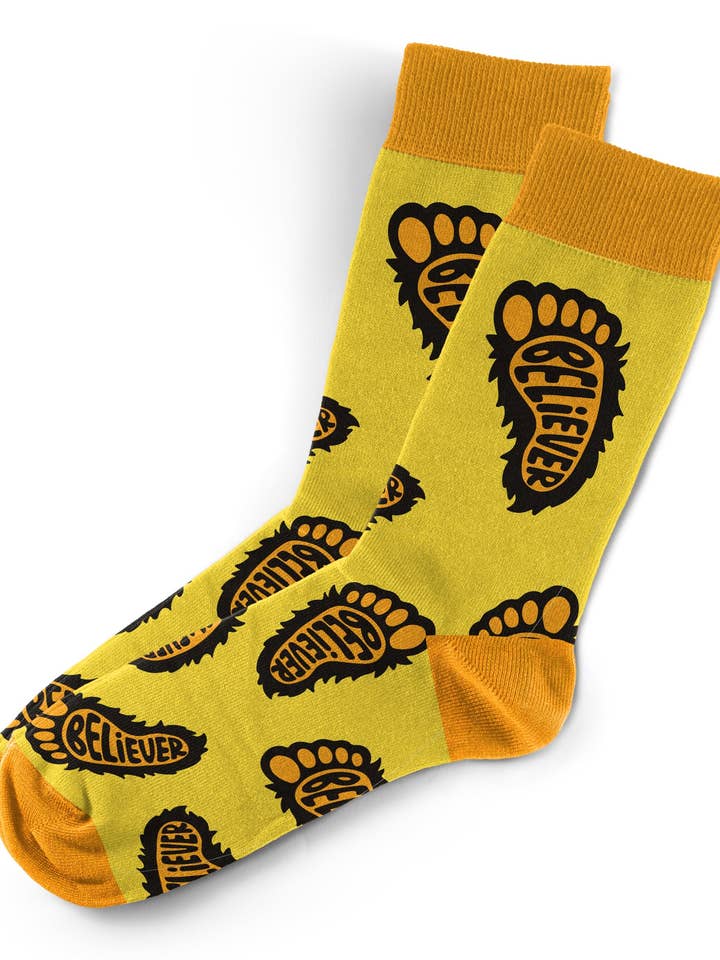 Smithco Distributing - Wholesale Socks - Unisex - Sillies Socks Urban Legend - Novelty Socks, Bigfoot Sock